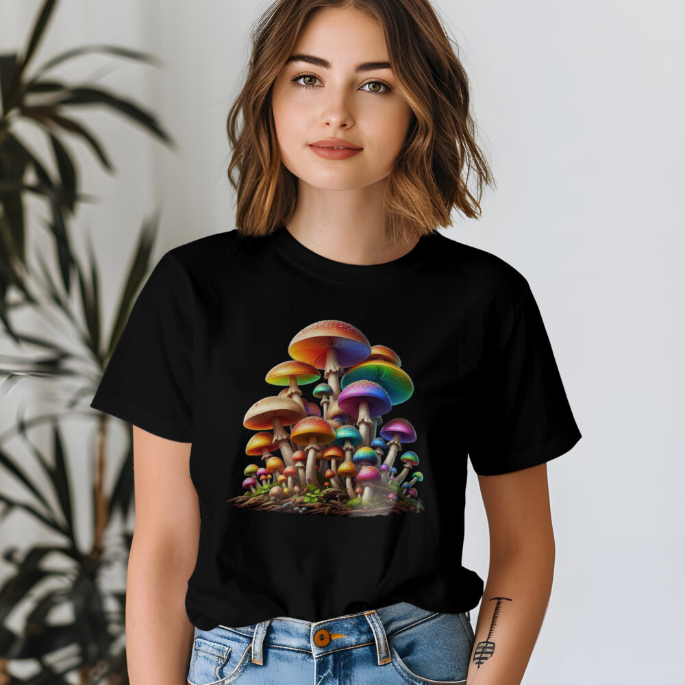 Bügelbild Magic Mushrooms